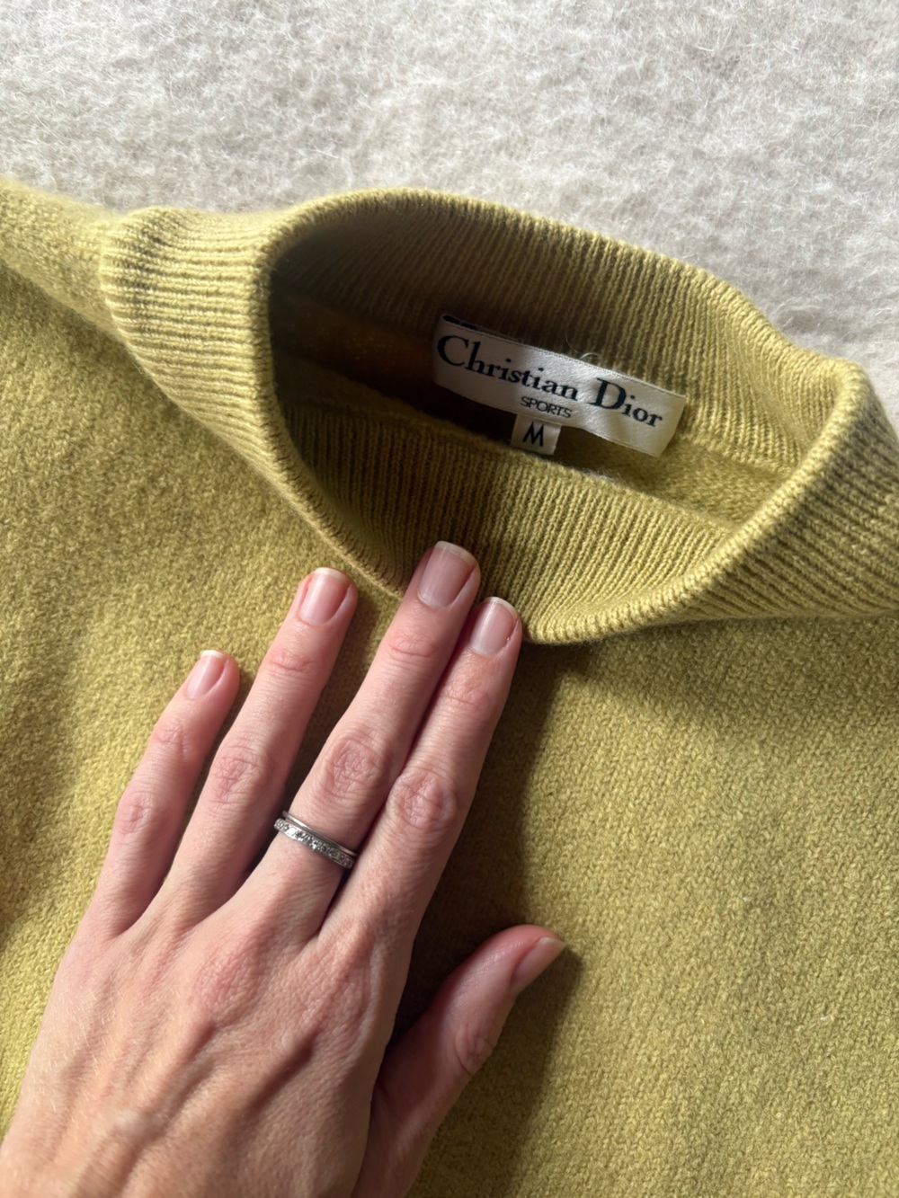 Dior Women's Crewneck Sweater - medium - fits like XS